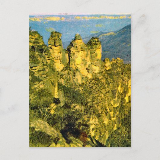 Australië, Australië, drie zussen, Briefkaart (Voorkant)