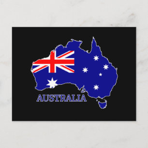 Australië Australische Vlag Kaart Reizen
