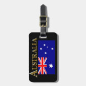 AUSTRALIË BAGAGELABEL (Voorkant verticaal)