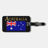 AUSTRALIË BAGAGELABEL (Achterkant horizontaal)