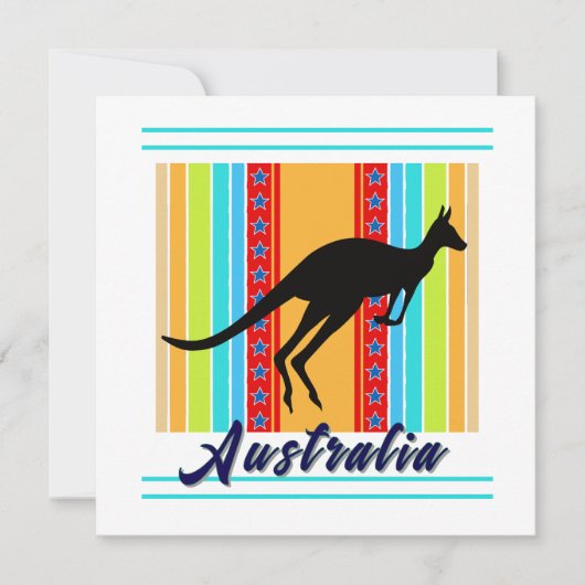 Australië Bedankkaart (Voorkant)