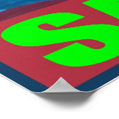 AUSTRALIË BLUE SATIVA POSTER (Hoek)