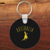 Australië Boksen Kangoeroe  Sleutelhanger (Voorkant)