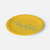 Australië:Bord reispapier Papieren Bordje (Gekanteld)