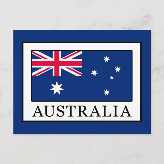 Australië Briefkaart (Voorkant)