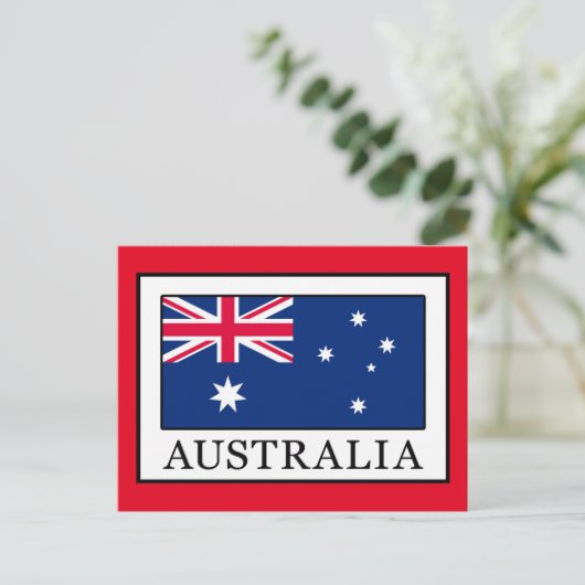 Australië Briefkaart (Staand voorkant)