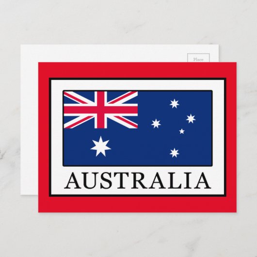 Australië Briefkaart (Voorkant / Achterkant)