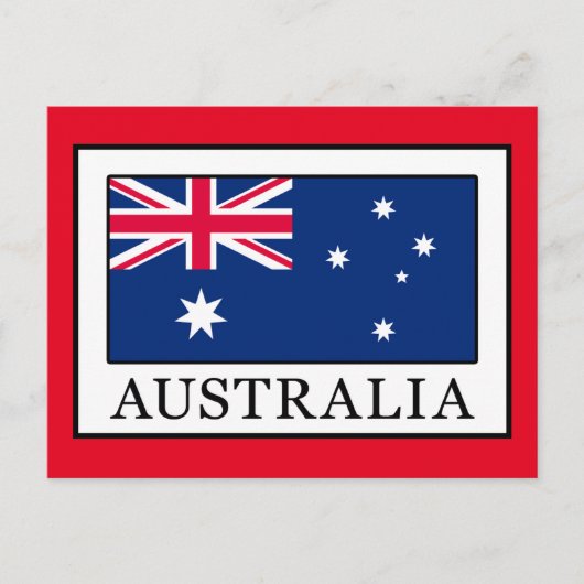 Australië Briefkaart (Voorkant)