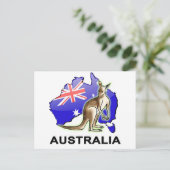 Australië Briefkaart (Staand voorkant)