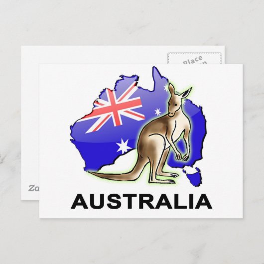 Australië Briefkaart (Voorkant / Achterkant)
