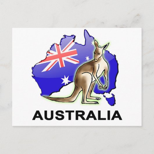 Australië Briefkaart (Voorkant)