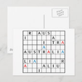 AUSTRALIË BRIEFKAART (Voorkant / Achterkant)