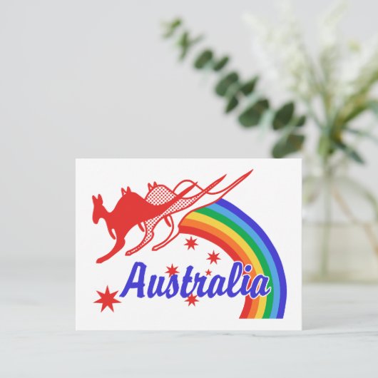 Australië Briefkaart (Staand voorkant)