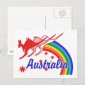 Australië Briefkaart (Voorkant / Achterkant)
