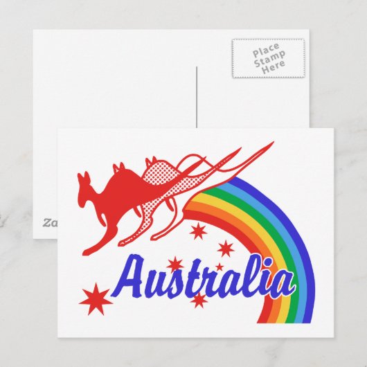 Australië Briefkaart (Voorkant / Achterkant)