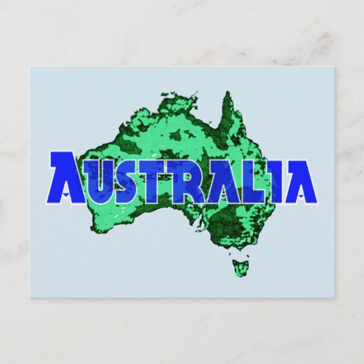 Australië Briefkaart (Voorkant)