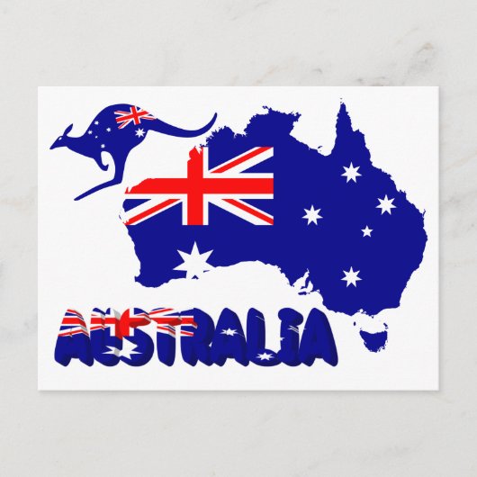 Australië Briefkaart (Voorkant)