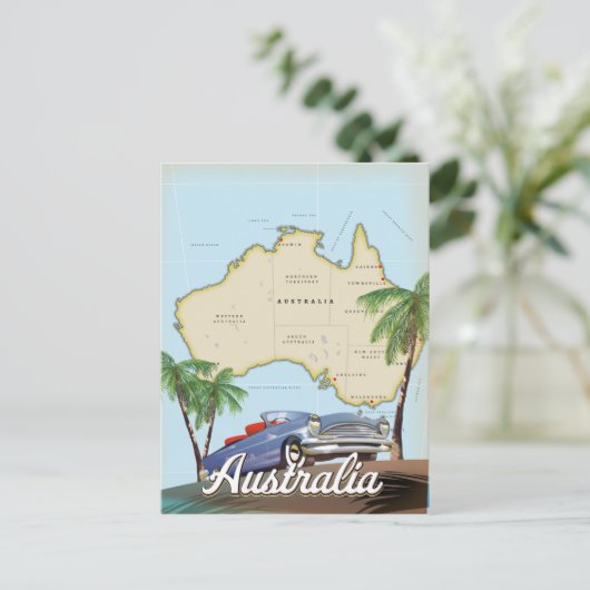 Australië Briefkaart (Staand voorkant)
