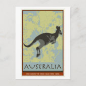 Australië Briefkaart (Voorkant)