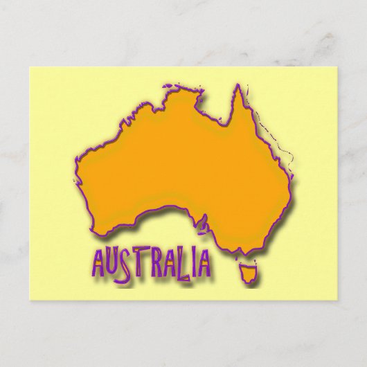 AUSTRALIË BRIEFKAART (Voorkant)