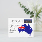 Australië Briefkaart (Staand voorkant)