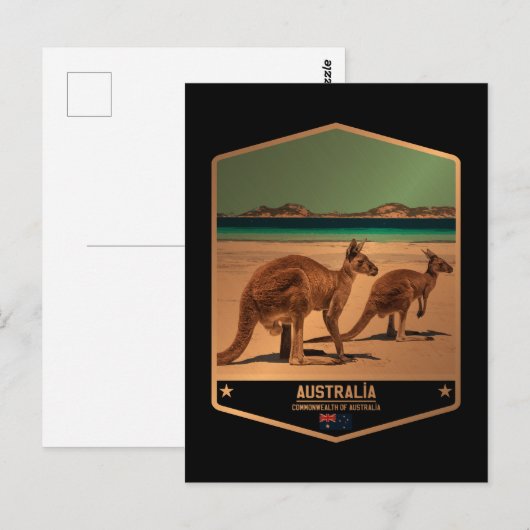 Australië Briefkaart (Voorkant / Achterkant)