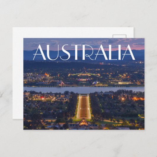 Australië Briefkaart (Voorkant / Achterkant)