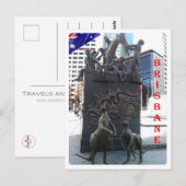 Australië - Brisbane - Briefkaart (Voorkant / Achterkant)