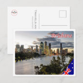 Australië - Brisbane - Briefkaart (Voorkant / Achterkant)