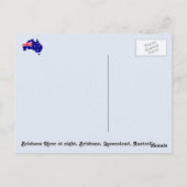 Australië, Brisbane, Brisbane, Queensland (A Briefkaart (Achterkant)