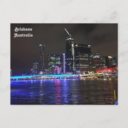 Australië, Brisbane, Brisbane, Queensland (A Briefkaart (Voorkant)