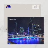 Australië, Brisbane, Brisbane, Queensland Briefkaart (Voorkant / Achterkant)