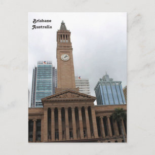 Australië, Brisbane City Hall, Brisbane, Australië Briefkaart