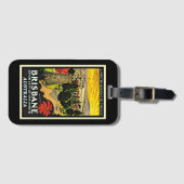 Australië-Brisbane, een wintervakantie, Bagagelabel (Voorkant (horizontaal))