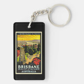Australië-Brisbane, een wintervakantie, Sleutelhanger (achterkant)