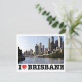 Australië - Brisbane - I Love - Briefkaart (Staand voorkant)