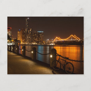 Australië - Brisbane - Story Bridge Edward Street Briefkaart