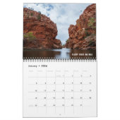 Australië buiten het Rode Centrum Uluru Kata Tjuta Kalender (Jan 2026)