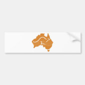 Australië Bumpersticker (Voorkant)