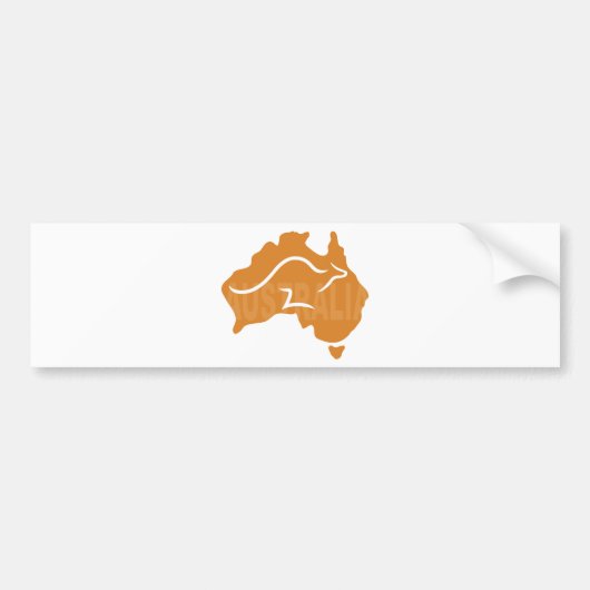 Australië Bumpersticker (Voorkant)