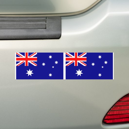 Australië Bumpersticker (Op auto)