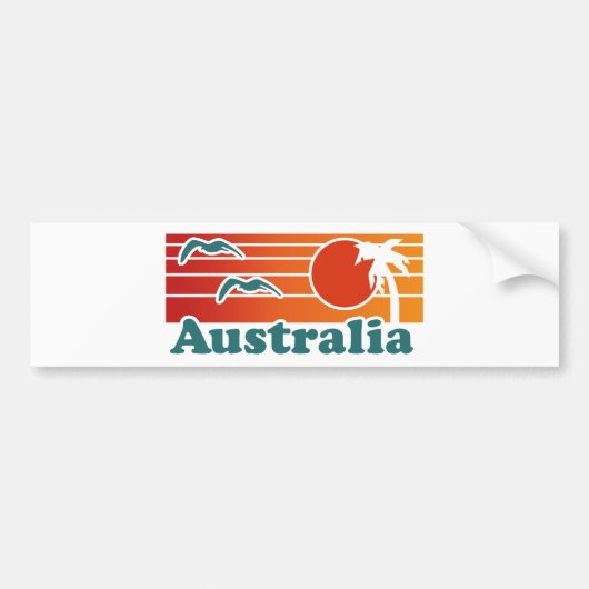 Australië Bumpersticker (Voorkant)