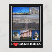 Australië - Canberra - I Love - Briefkaart (Voorkant)