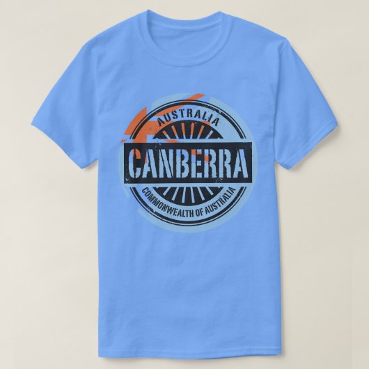 Australië Canberra T-shirt (Design voorkant)