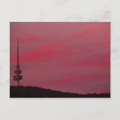 Australië - Canberra - Telstra Tower - Roze hemd Briefkaart (Voorkant)