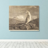 Australië Canvas Afdruk (Insitu (Houten vloer))