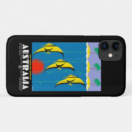 Australië Case-Mate iPhone Case (Achterkant (horizontaal))