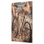 Australië, Clare Valley, Sevenhill, oude fiets Klembord (Links)