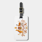 Australië COA Brown Bagagelabel (Voorkant verticaal)