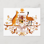 Australië COA Brown Briefkaart (Voorkant)